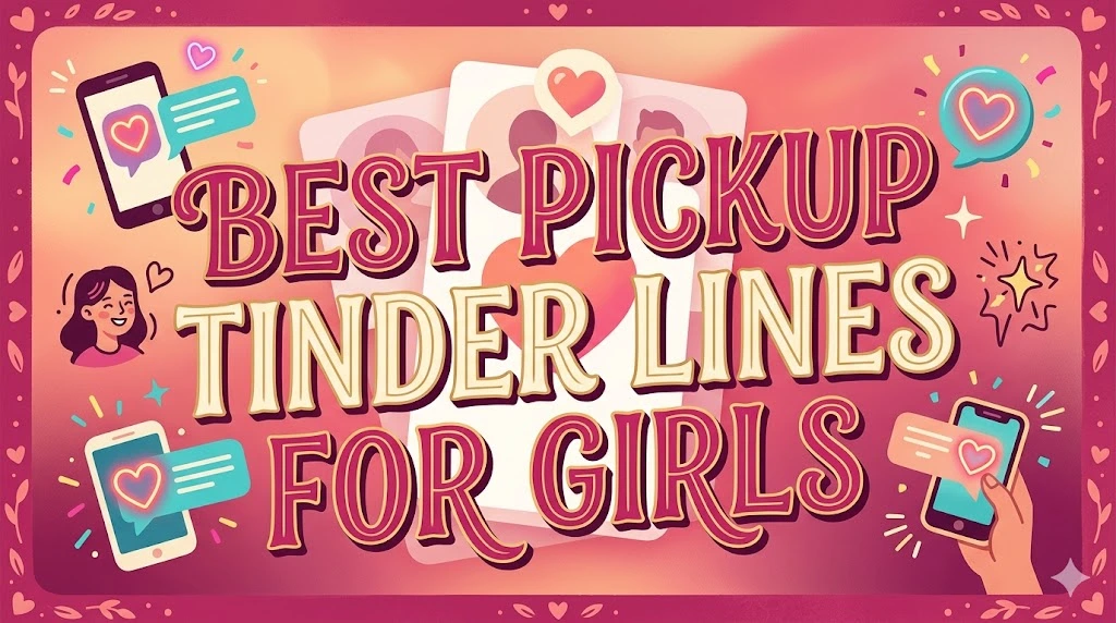 Best Pickup Tinder Lines for Girls