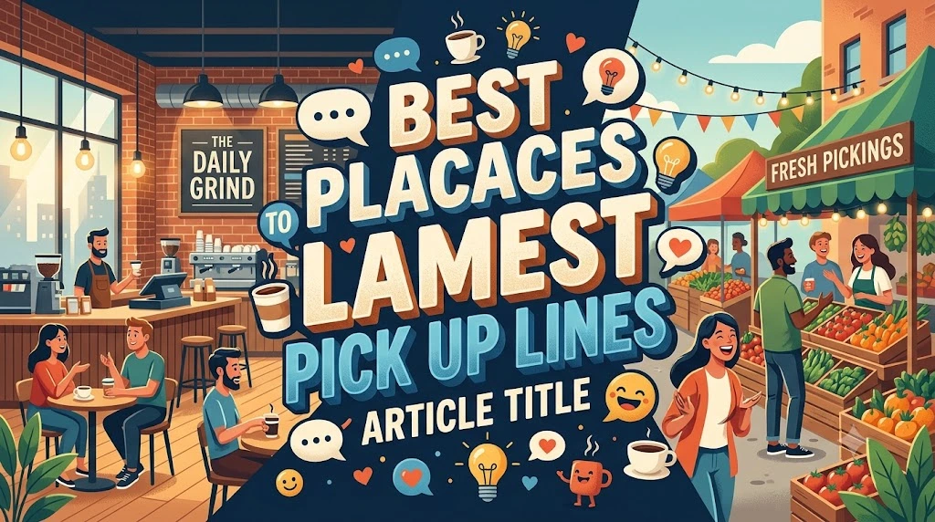 Best Places to Use Lamest Pick Up Lines