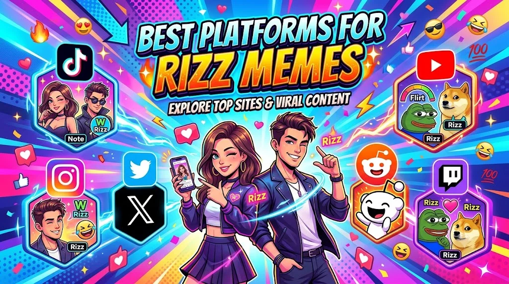 Best Platforms for Rizz Memes