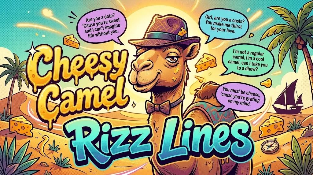 Cheesy Camel Rizz Lines