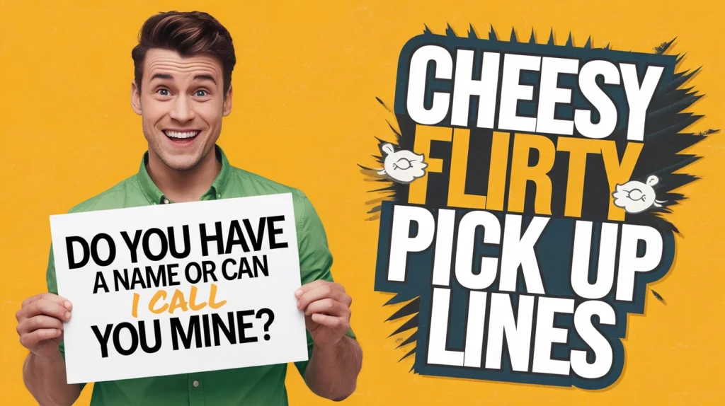 Cheesy Flirty Pick Up Lines