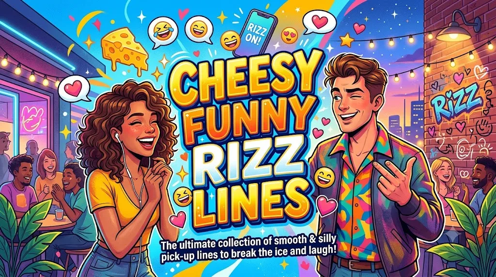Cheesy Funny Rizz Lines