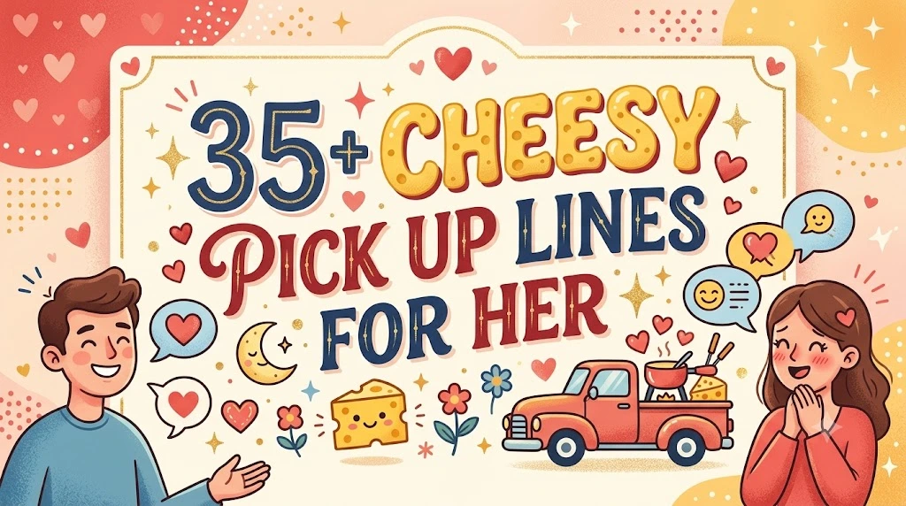 Cheesy Pick Up Lines for Her