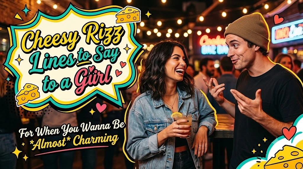 Cheesy Rizz Lines to Say to a Girl