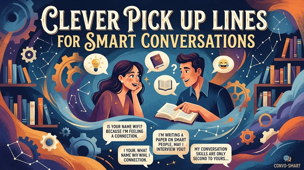 Clever Pick Up Lines for Smart Conversations