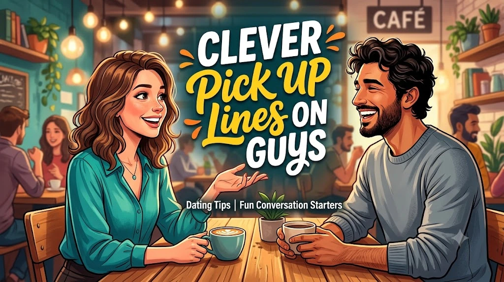 Clever Pick Up Lines on Guys