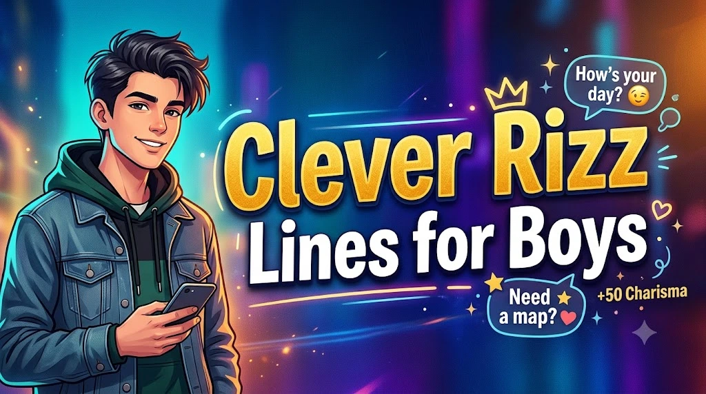 Clever Rizz Lines for Boys