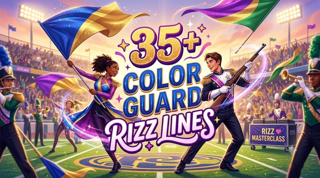 35+ Color Guard Rizz Lines