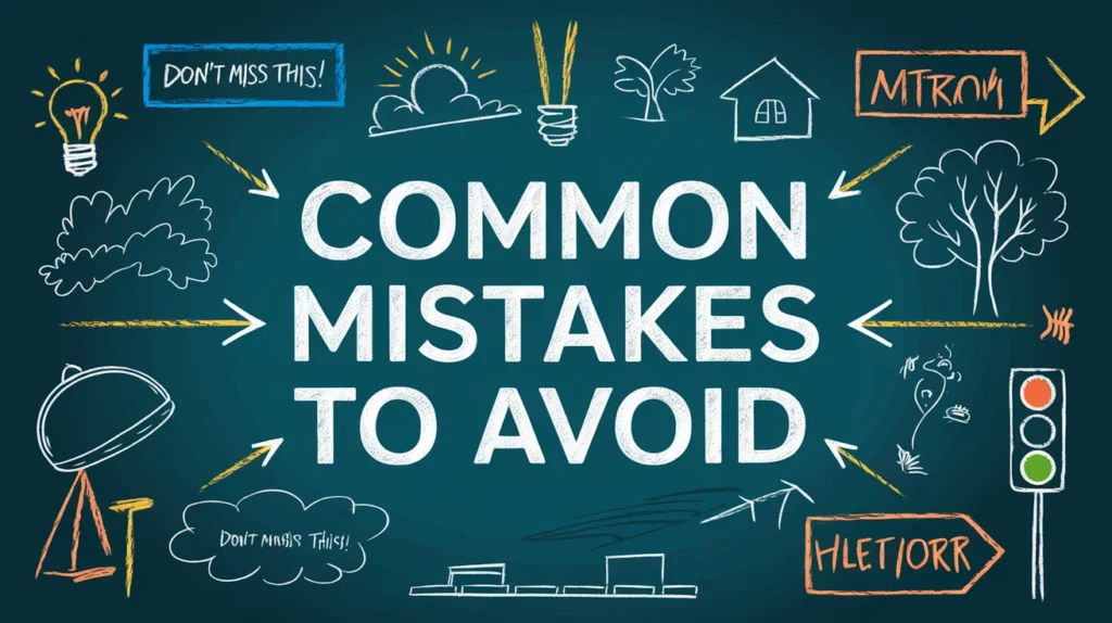 Common Mistakes to Avoid