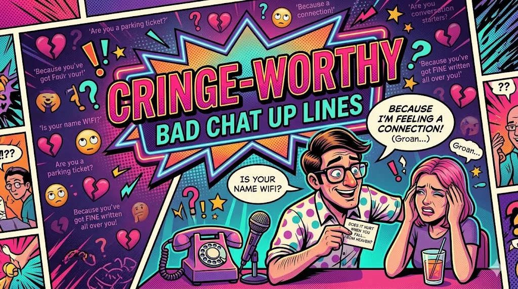 Cringe-Worthy Bad Chat Up Lines