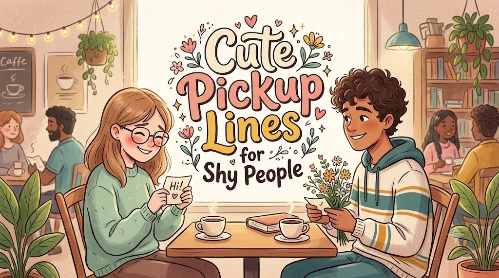 Cute Pickup Lines for Shy People