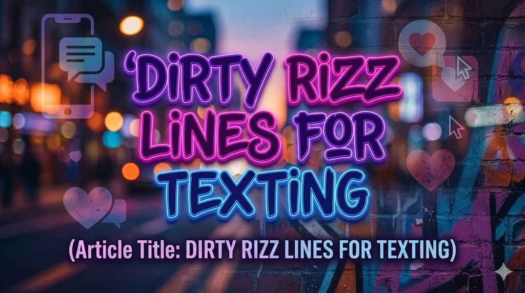 Dirty Rizz Lines for Texting