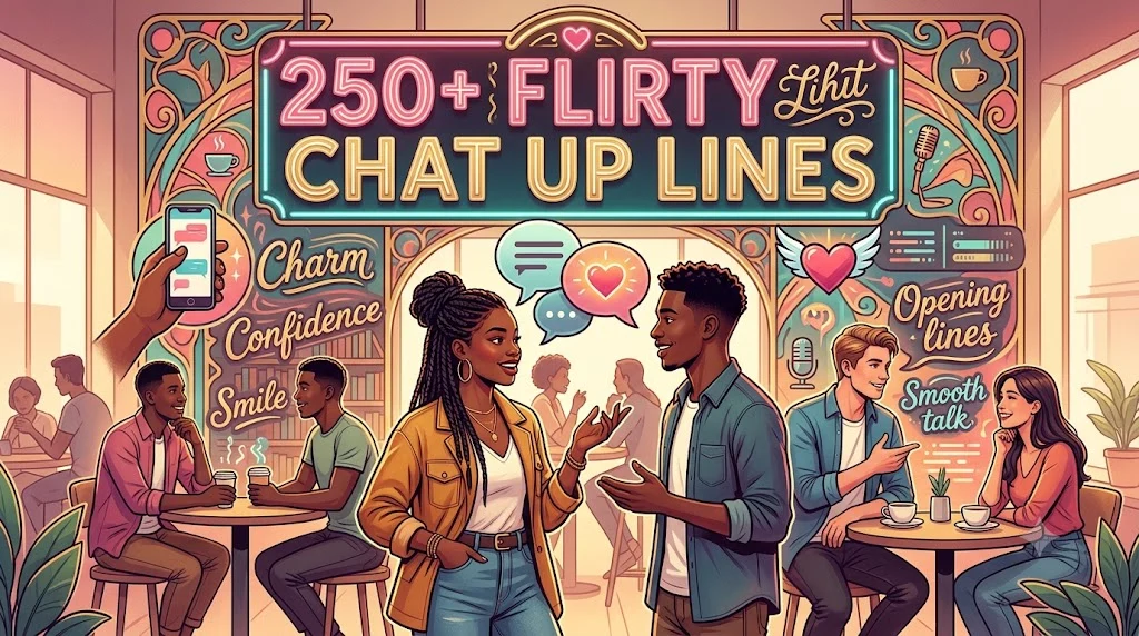 250+ Flirty Chat Up Lines