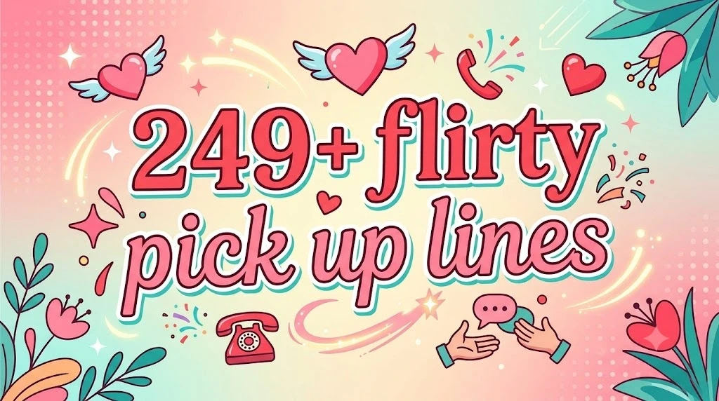 Flirty pick up lines