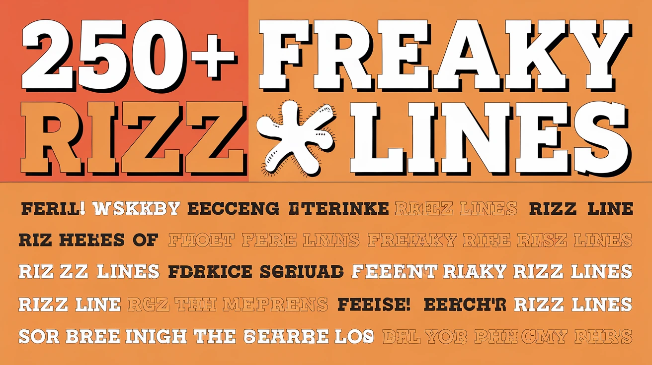 Freaky Rizz Lines