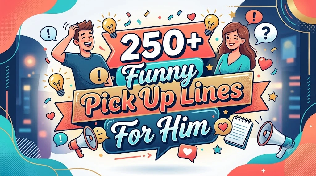 Funny Pick Up Lines For Him