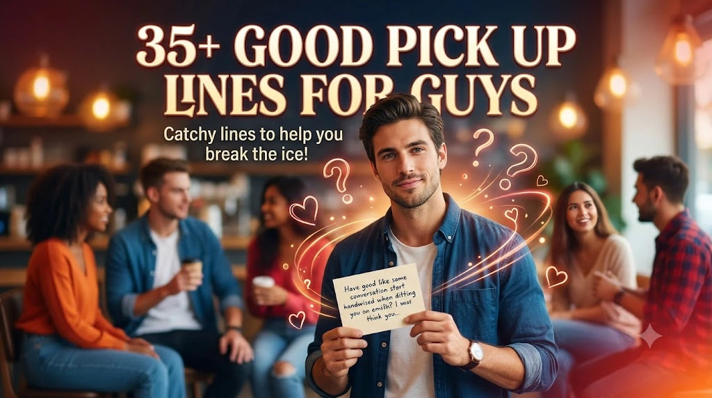 Good Pick Up Lines For Guys