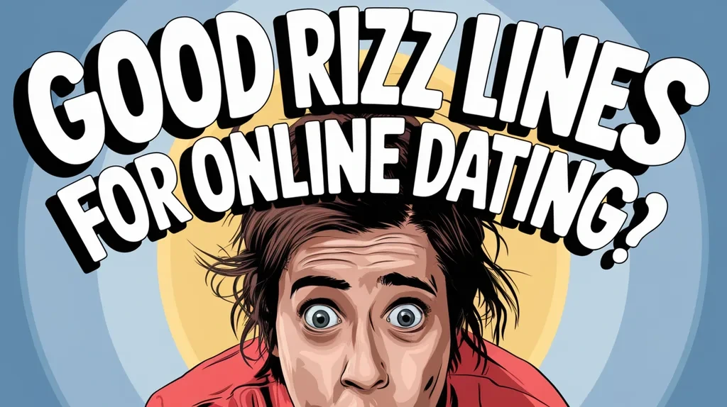 Good Rizz Lines for Online Dating