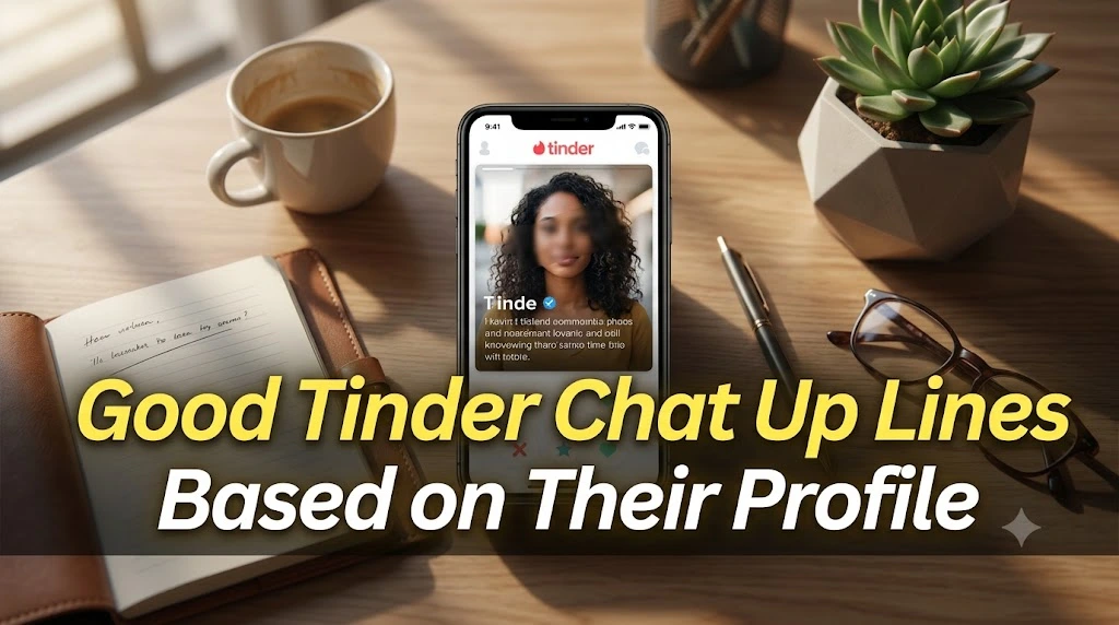 Good Tinder Chat Up Lines Based on Their Profile