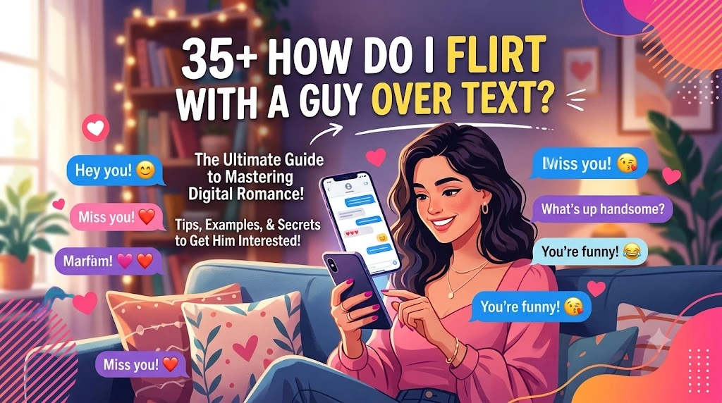 35+ How Do I Flirt With a Guy Over Text?