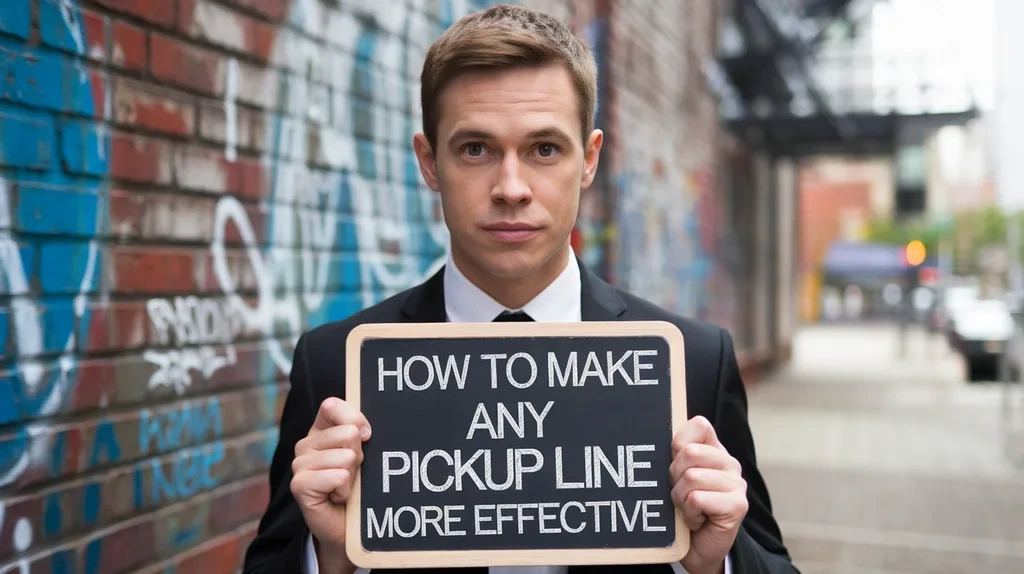 How to Make Any Pickup Line More Effective