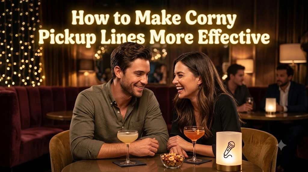 How to Make Corny Pickup Lines More Effective
