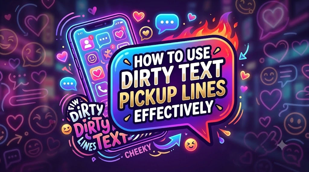 How to Use Dirty Text Pickup Lines Effectively