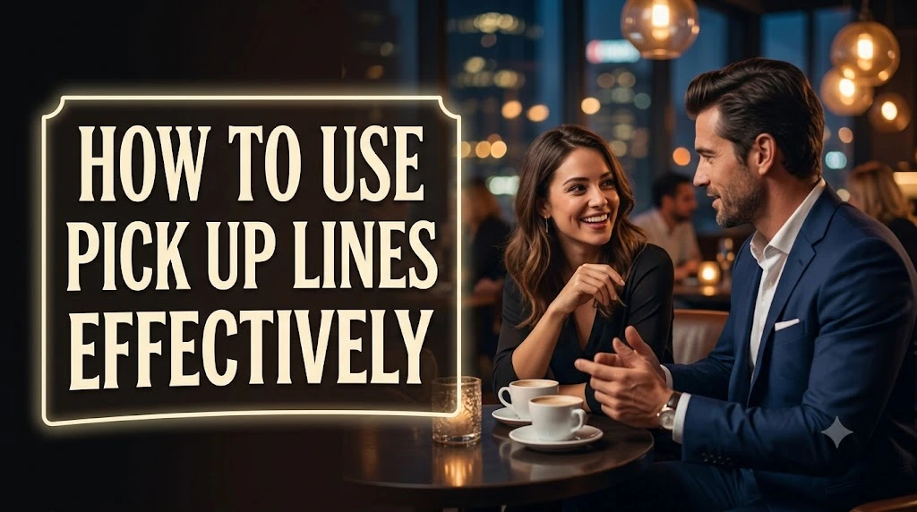 How to Use Pick Up Lines Effectively