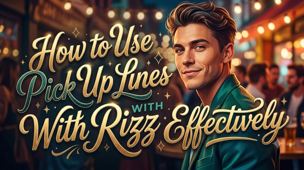 How to Use Pick Up Lines With Rizz Effectively