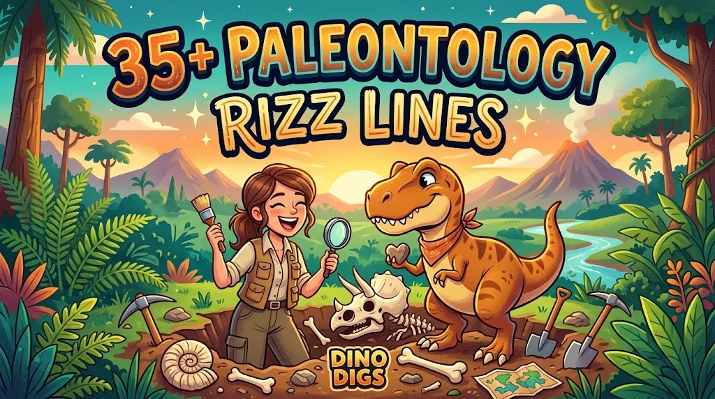 35+ Paleontology Rizz Lines