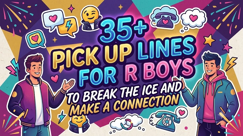 Pick Up Lines for Boys