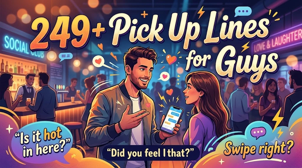 Pick Up Lines for Guys