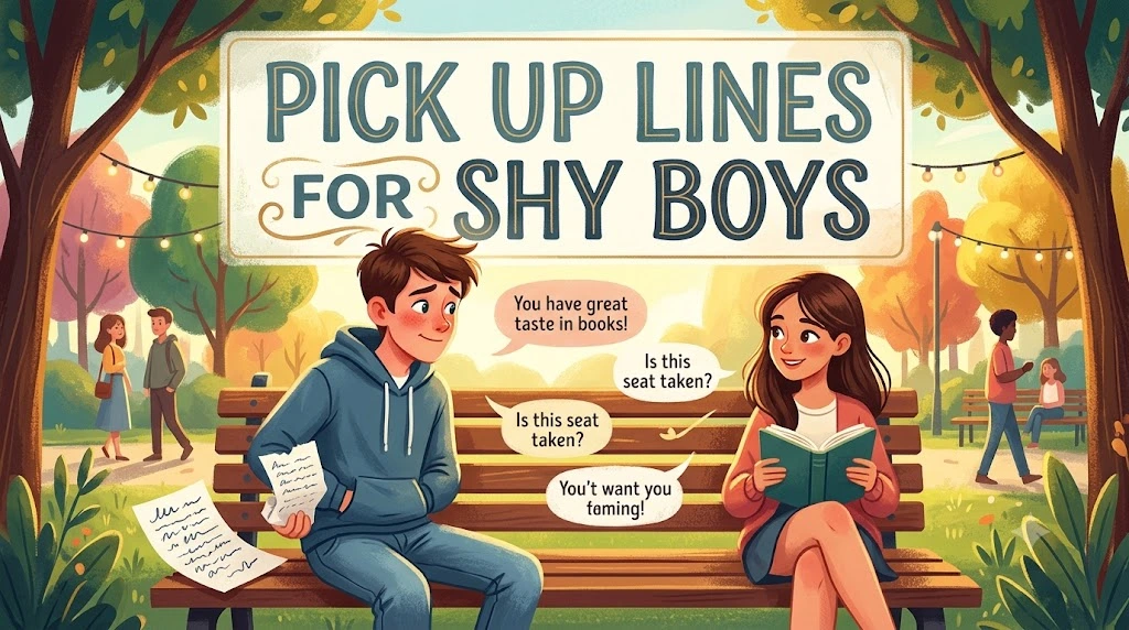 Pick Up Lines for Shy Boys