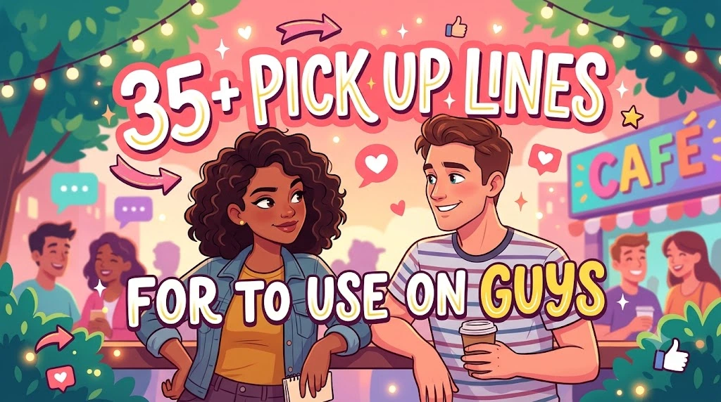Pick Up Lines for to Use on Guys