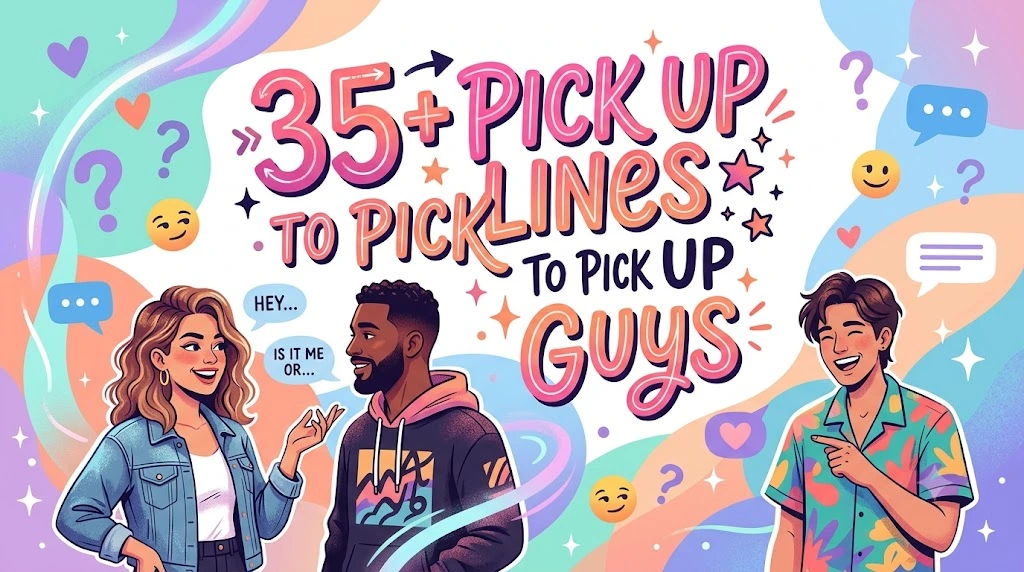 35+ Pick Up Lines to Pick Up Guys