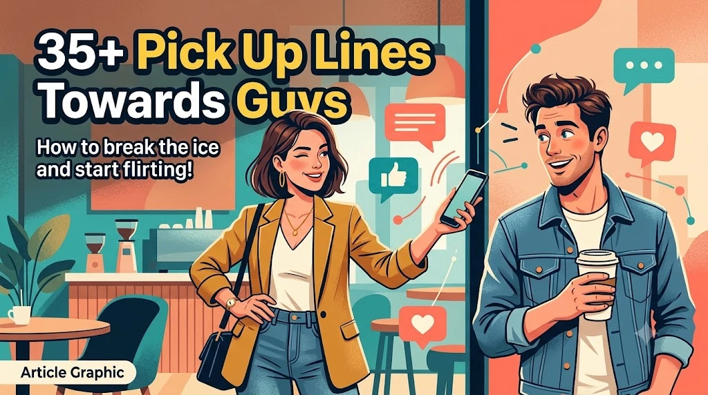 35+ Pick Up Lines Towards Guys