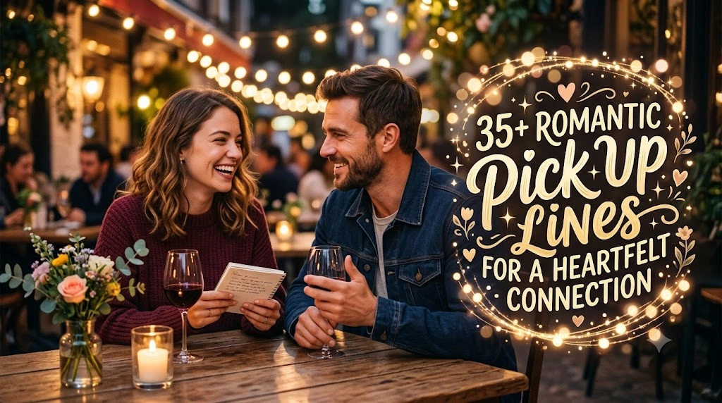 35+ Romantic Pick Up Lines