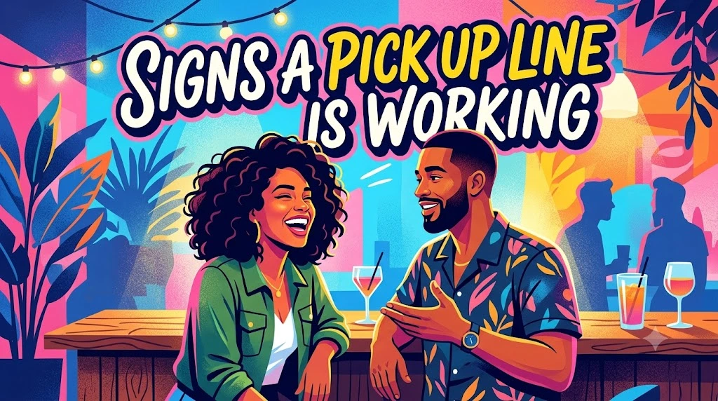 Signs a Pick Up Line Is Working