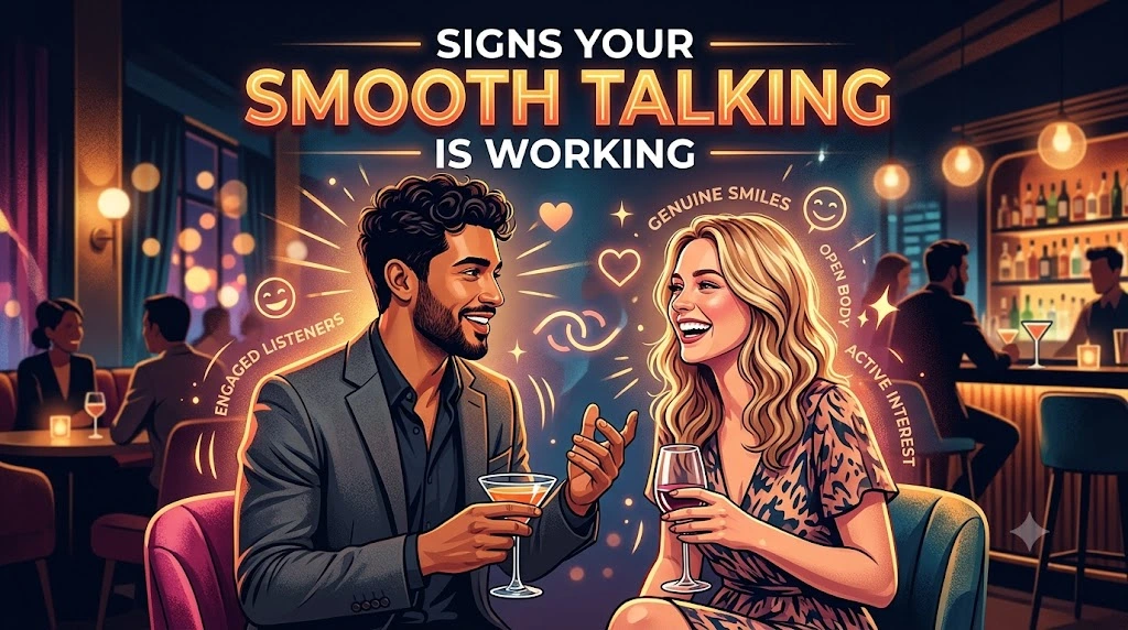 Signs Your Smooth Talking Is Working