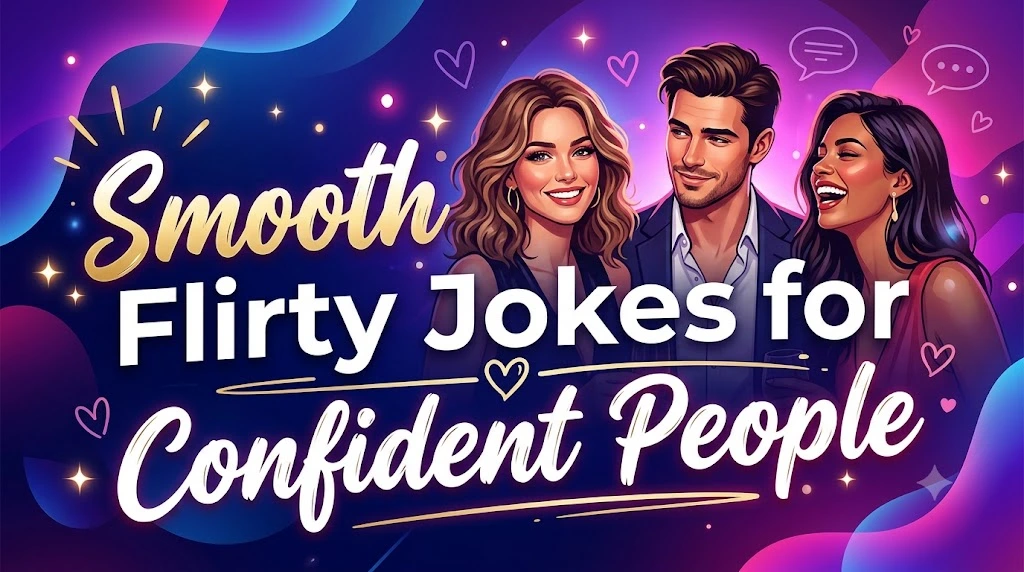 Smooth Flirty Jokes for Confident People