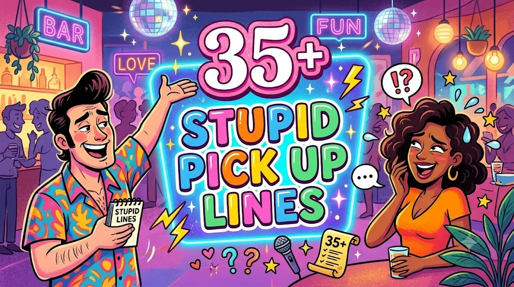 35+ Stupid Pick Up Lines