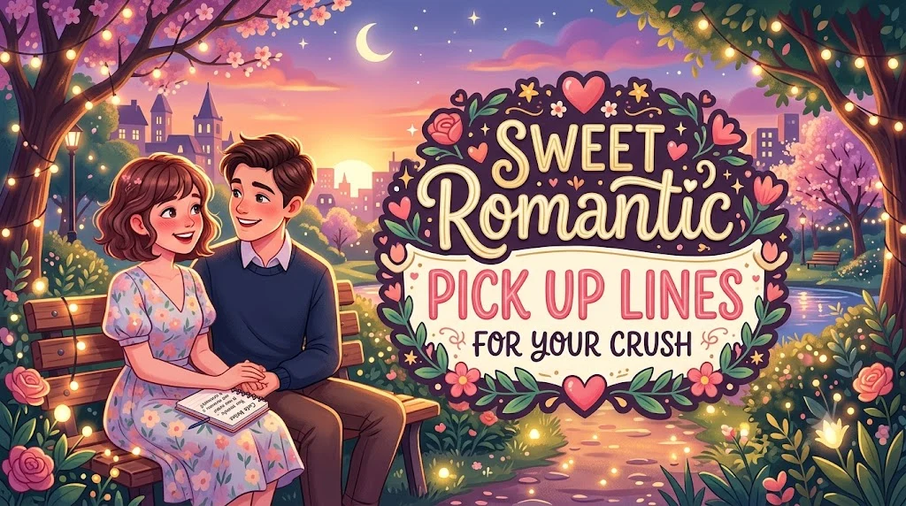 Sweet Romantic Pick Up Lines for Your Crush