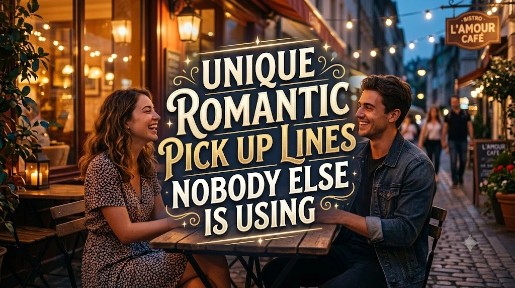 Unique Romantic Pick Up Lines Nobody Else Is Using