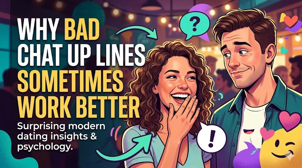 Why Bad Chat Up Lines Sometimes Work Better