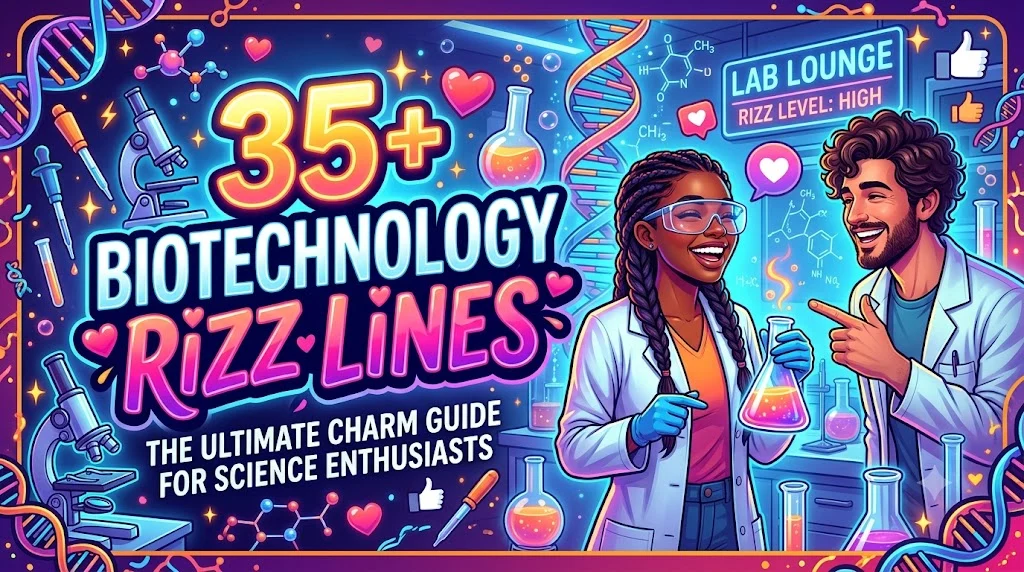 35+ Biotechnology Rizz Lines