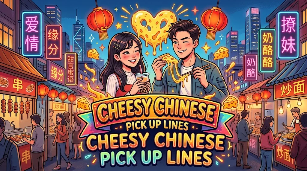 Cheesy Chinese Pick Up Lines