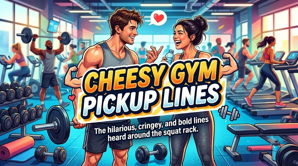 Cheesy Gym Pickup Lines