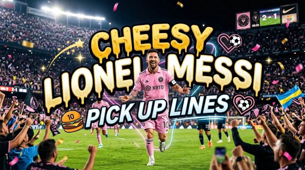 Cheesy Lionel Messi Pick Up Lines