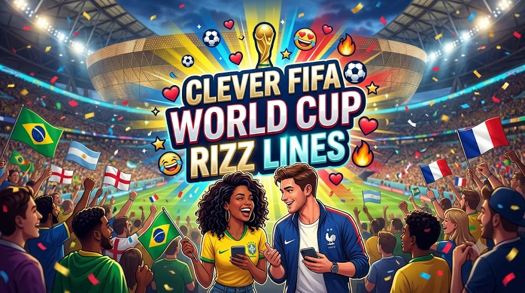 Clever FIFA World Cup Rizz Lines