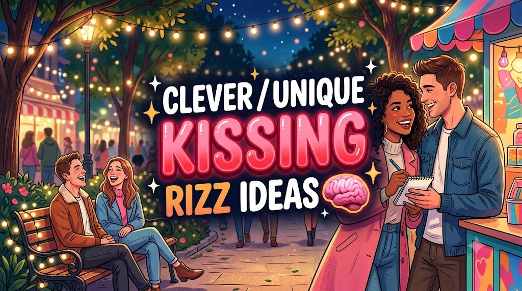 Clever / Unique Kissing Rizz Ideas